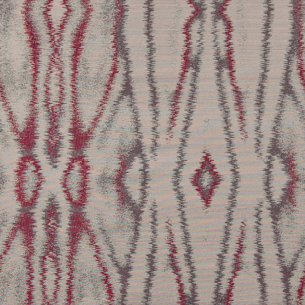 Burgundy and Gray Double-Wide Moire - Joann Fabrics