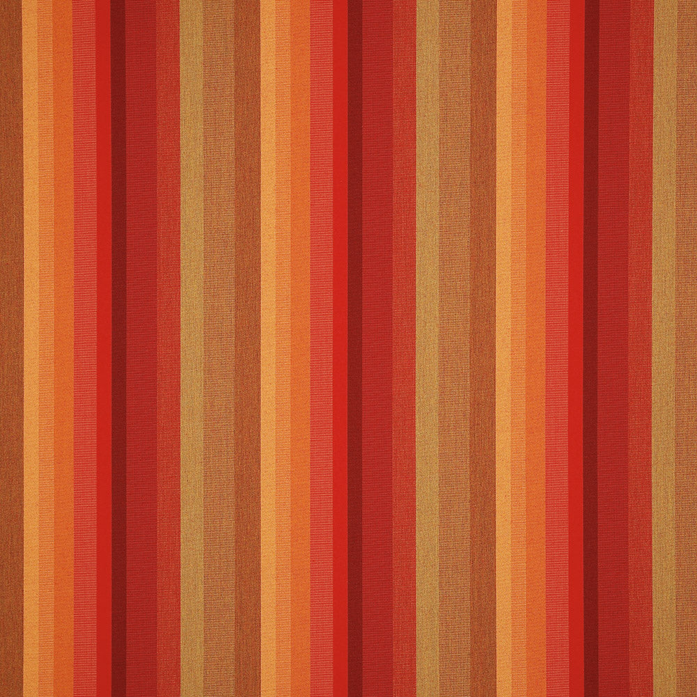 Astoria Upholstery Woven by Sunbrella - Sunset Red and Orange Stripes - Joann Fabrics