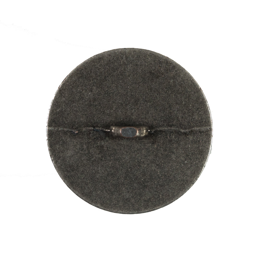 Italian Dark Silver Floral Metal Shank Back Button - 40L/25.5mm - Joann Fabrics