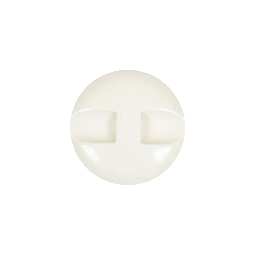 Italian White Faceted Dome Self Back Plastic Button - 30L/19mm - Joann Fabrics