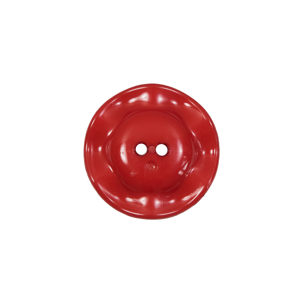 Italian Red Wavy Plastic 2-Hole - 30L/19mm - Joann Fabrics