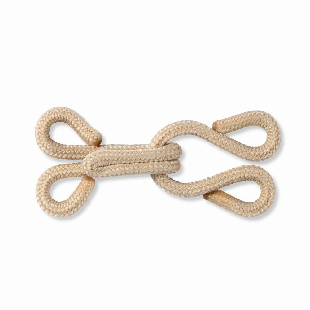Prym Fur Hooks & Eyes - Light Beige Fabric Covered - 3 Sets - Joann Fabrics