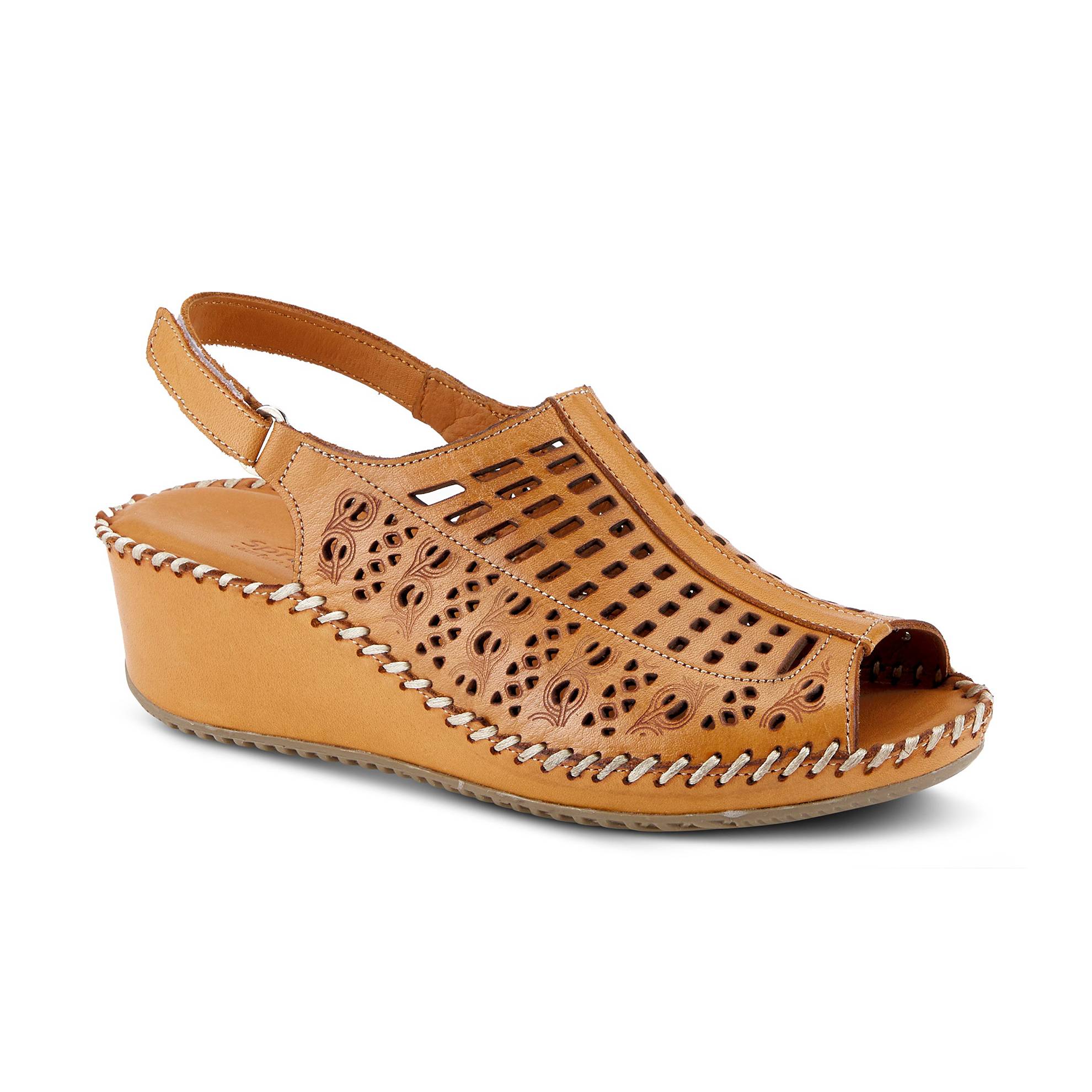 Cutout Wedge Slingback Sandals by Spring Step® - Northstyle Catalog