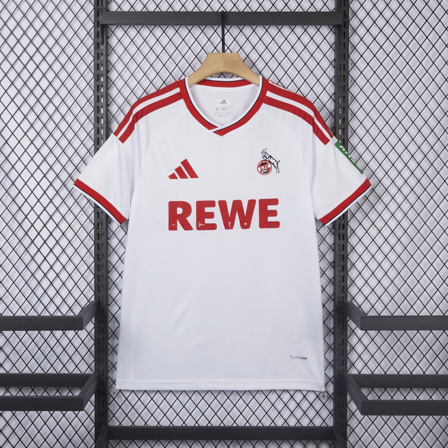 Köln 26-27 Home White Jersey - Fans Version - UnitedFutballJersey