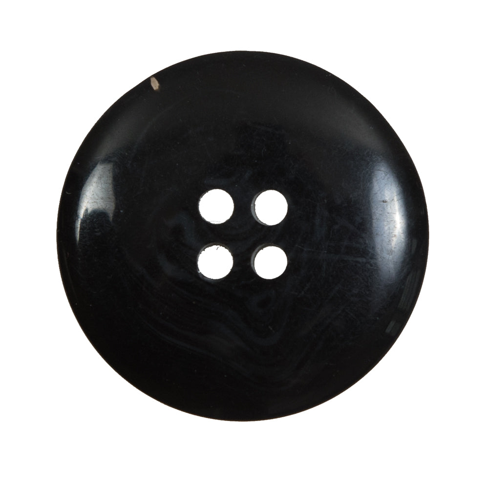 Black Plastic 4-Hole Button - 40L/25.5mm - Joann Fabrics