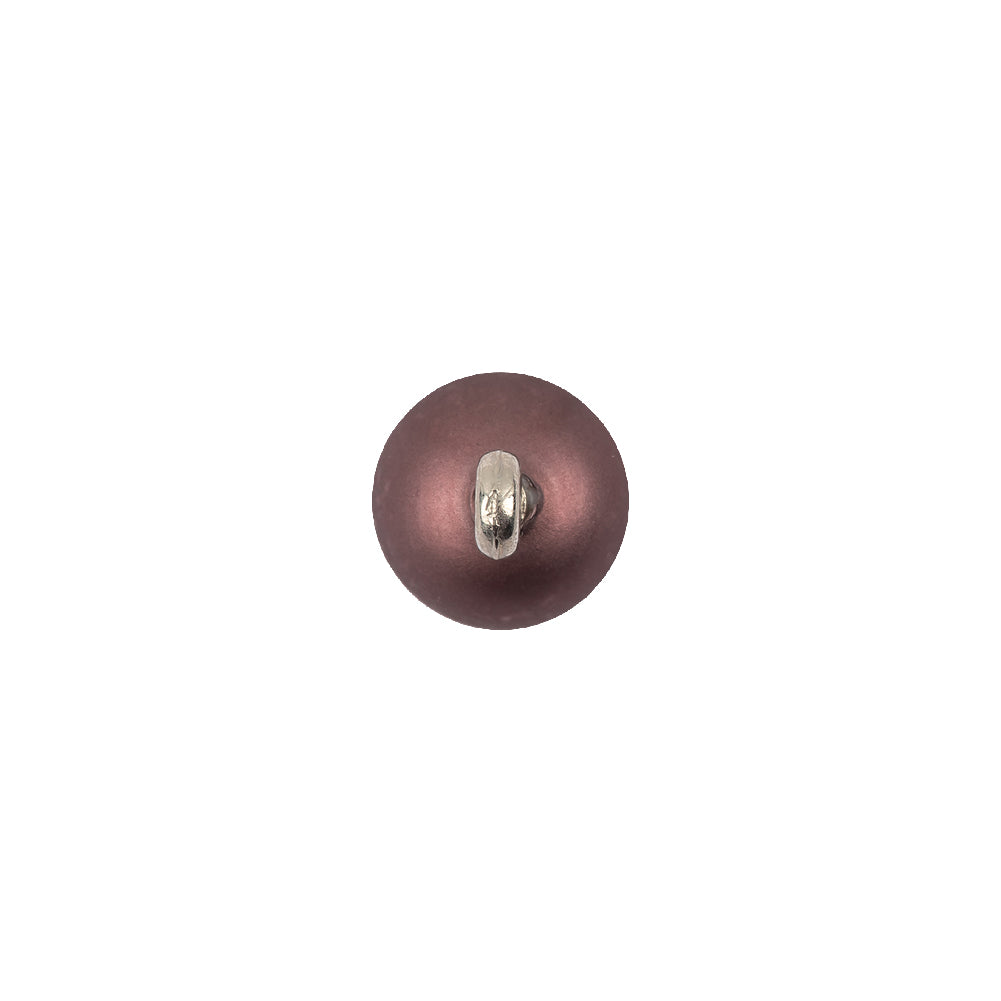 Italian Plum Iridescent Ball Shank Back Button - 16L/10mm - Joann Fabrics