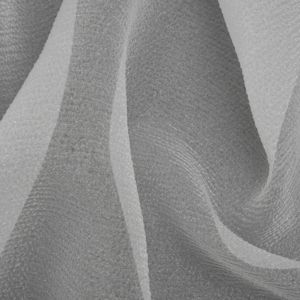 White Bubbly Crinkled Organza Brocade - Joann Fabrics