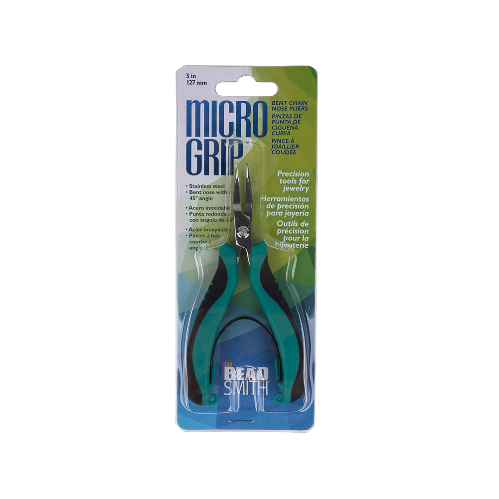 Micro Grip Ergonomic Bent Nose Pliers - 5