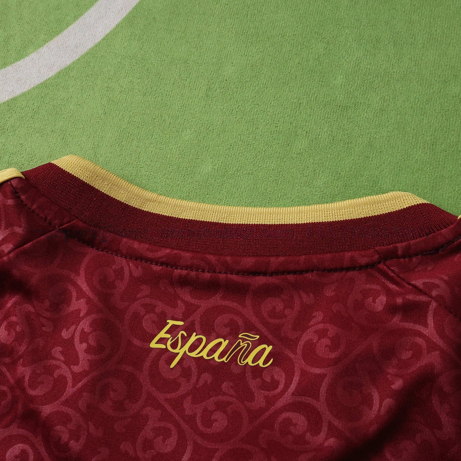 【Two-Crown Star】Women's Spain 2026 Third Wine Red Jersey - Fans Version - UnitedFutballJersey