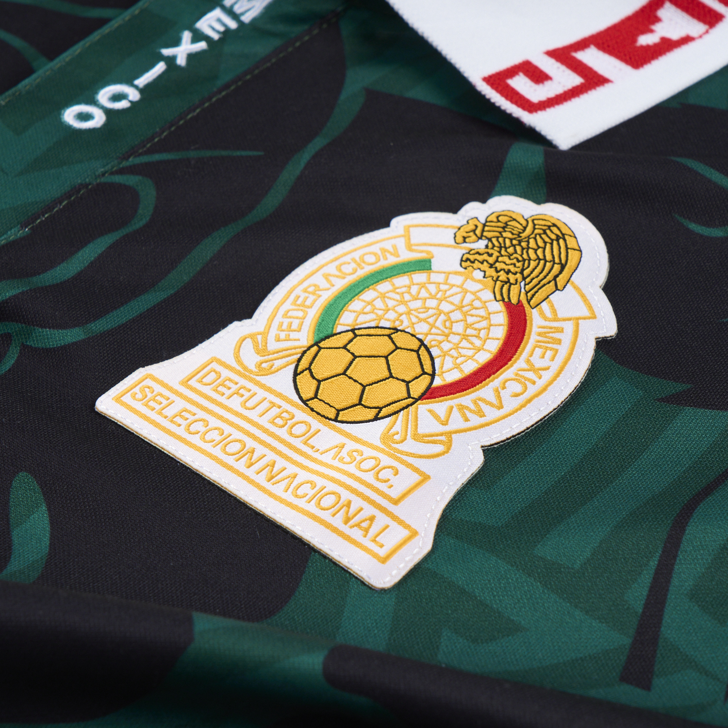 Mexico 2026 x Willy Chavarria AOP Retro Style Green Jersey - UnitedFutballJersey