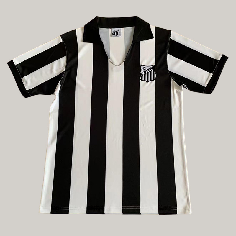 1956-1957 Retro Santos Home Soccer Jersey 1:1 Thai Quality