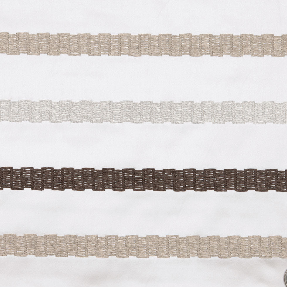 Linen/Brown Stripes Embroidery Stripe - Joann Fabrics
