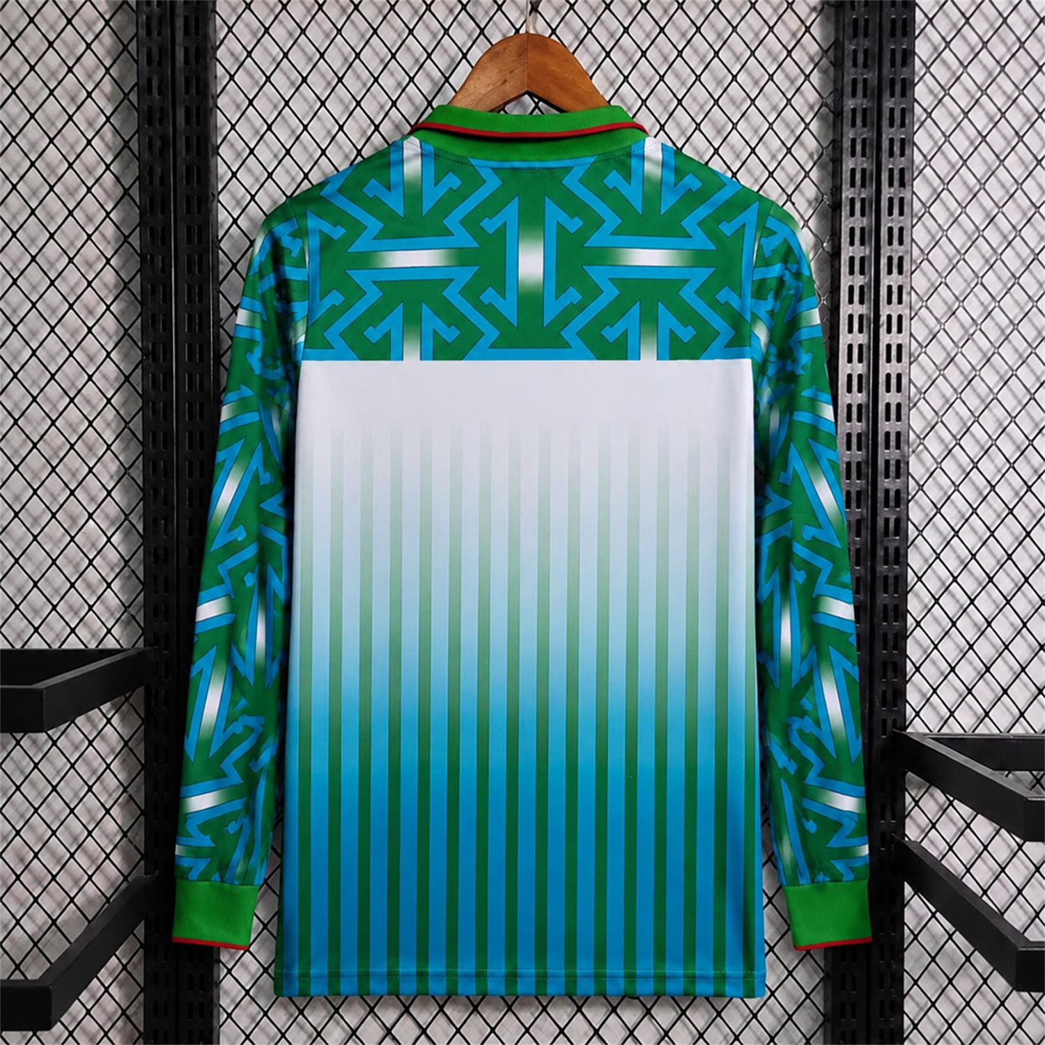 Retro Morocco 1994 Away Long Sleeves Jersey - Fans Version - UnitedFutballJersey