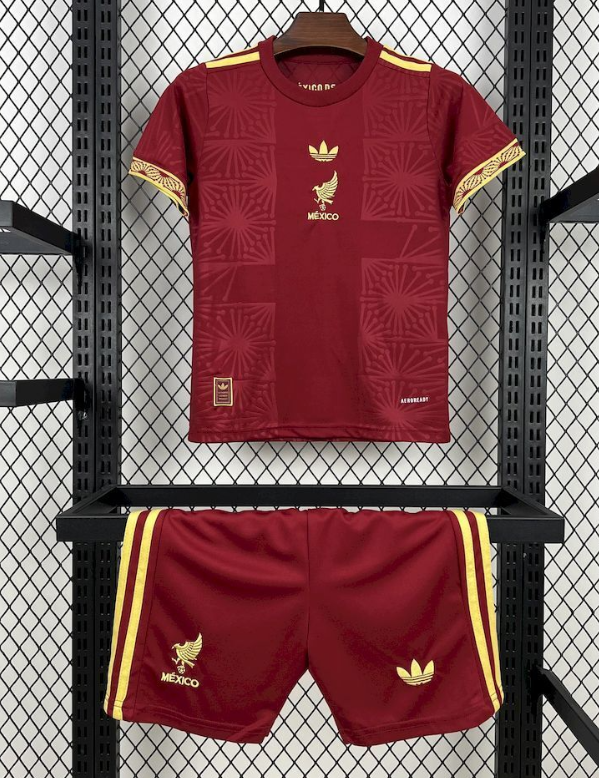 2025/2026 Mexico National Special Edition Red Football Shirt 1:1 Thai Quality Kids Size