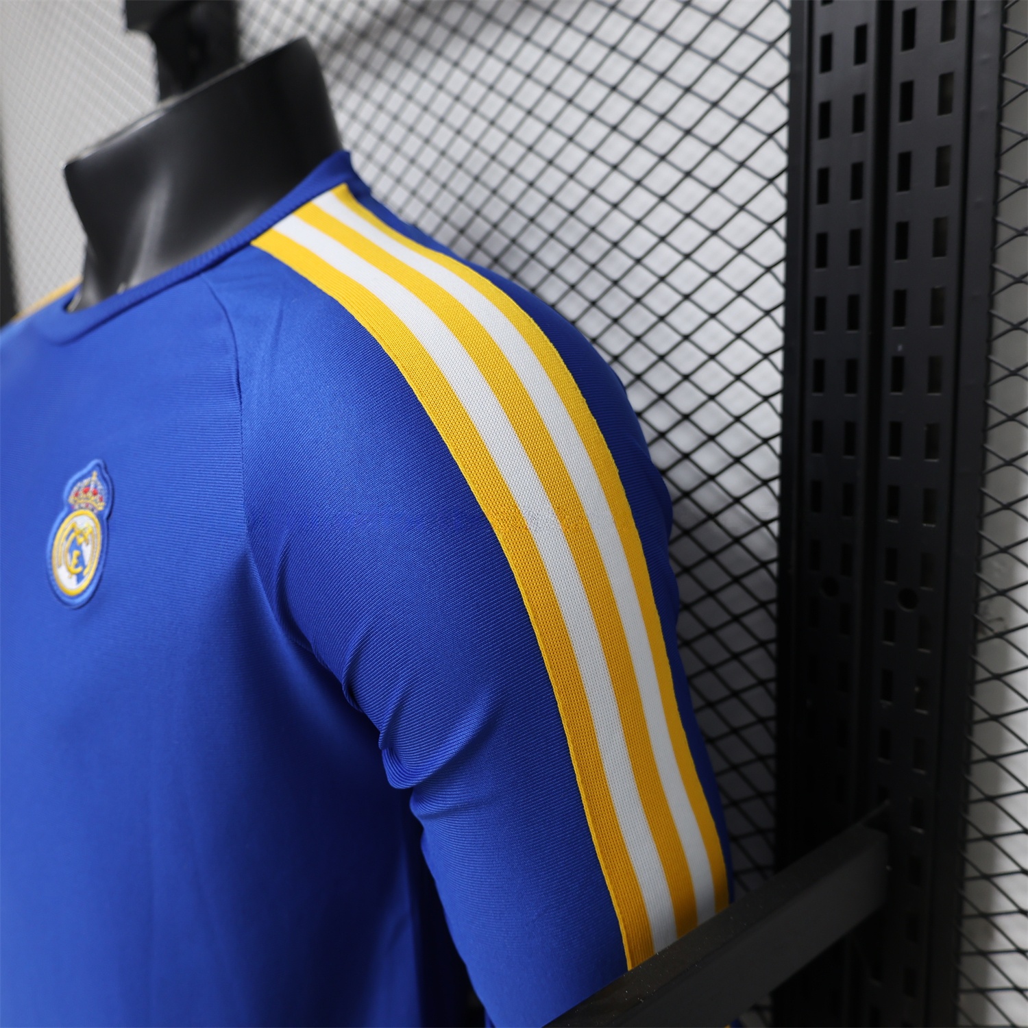 Real Madrid 26-27 Blue Casual Long Sleeves Jersey - Player Version - UnitedFutballJersey
