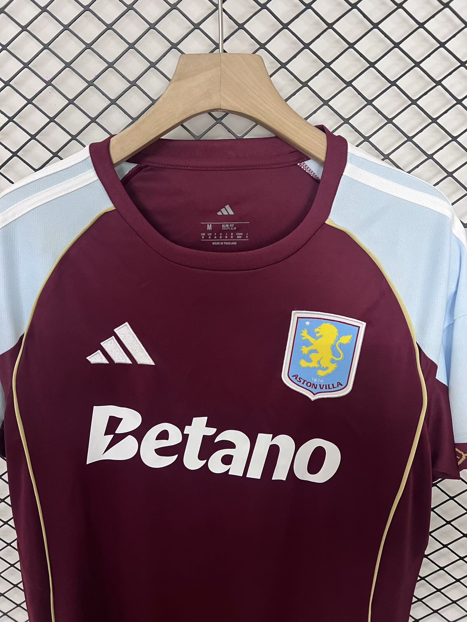 2025/2026 Aston Villa Home Football Shirt 1:1 Thai Quality