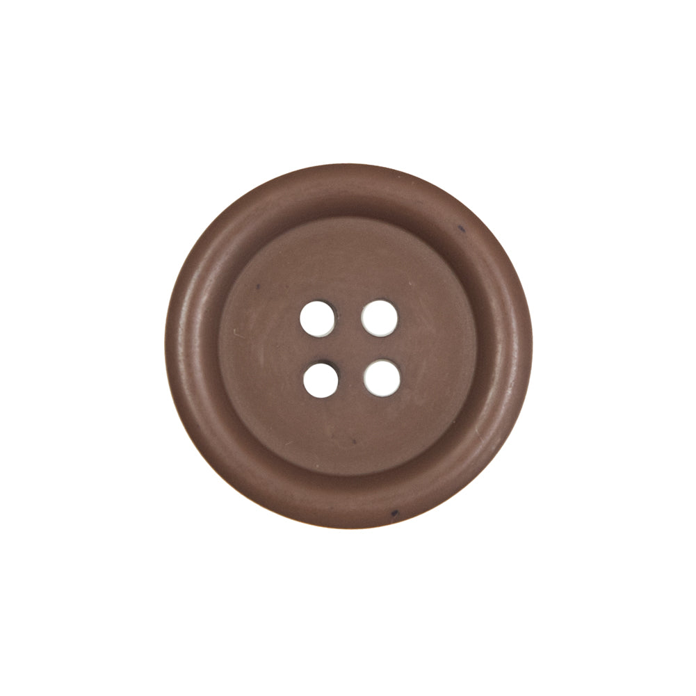 Brown Lipped 4-Hole Button - 36L/23mm - Joann Fabrics