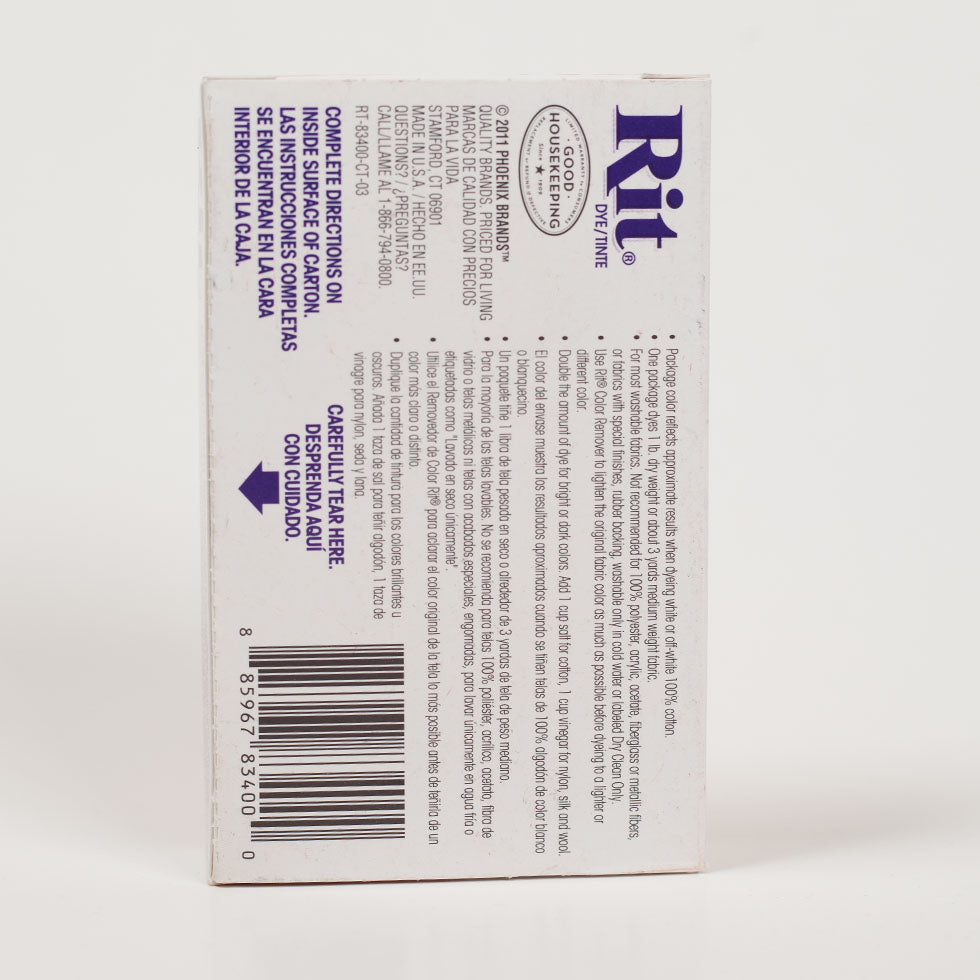 Rit All-Purpose Box Fabric Dye - Royal Blue - 1 1/8oz - Joann Fabrics