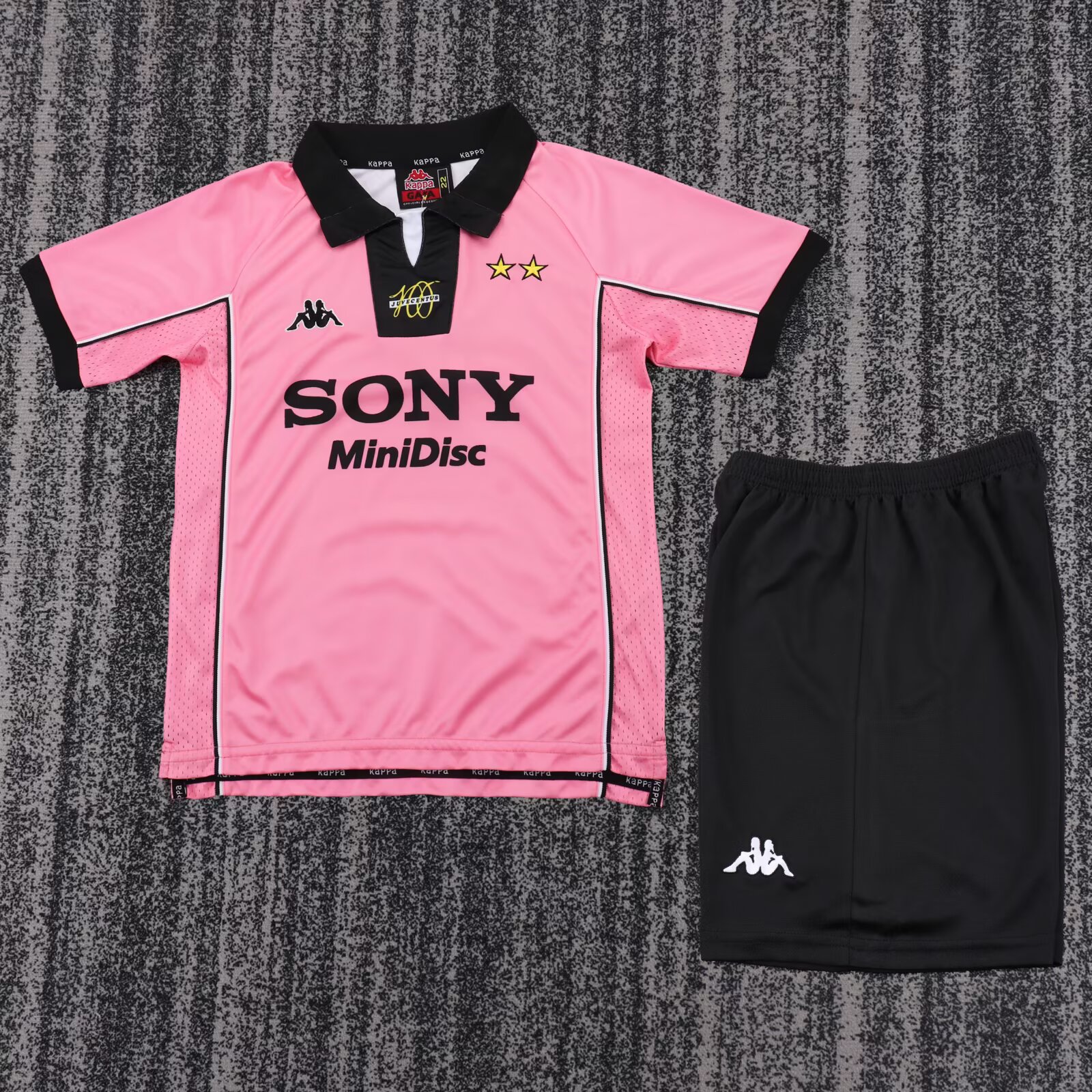 1997/1998 Retro Juventus Away Soccer Football Jersey 1:1 Thai Quality Kids Size
