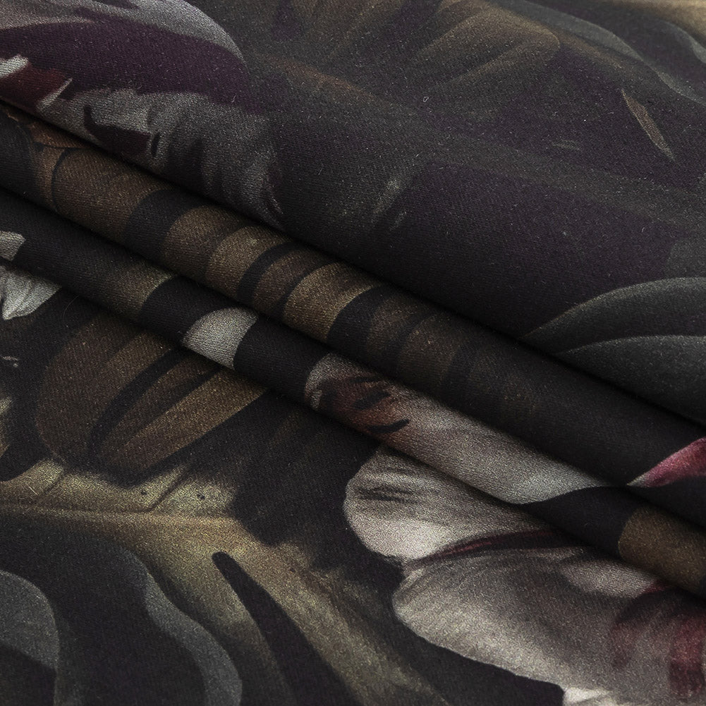 Mercerized Organic Egyptian Cotton Shirting - Shadow Lilies - Ravello Collection - Joann Fabrics