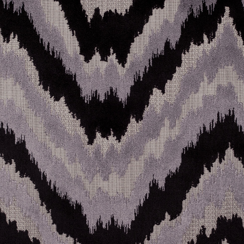 Black/Multi-Gray Ikat Chenille - Joann Fabrics