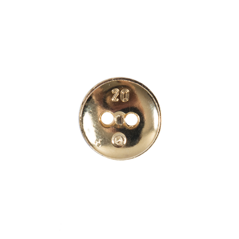 Gold Beveled Plastic Button - 20L/12.5mm - Joann Fabrics