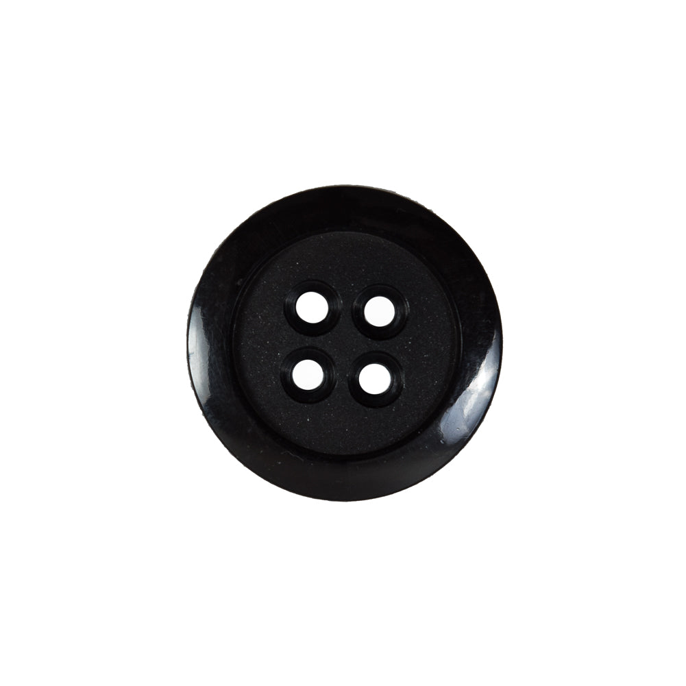 Italian Black Nylon 4-Hole Button - 32L/20mm - Joann Fabrics