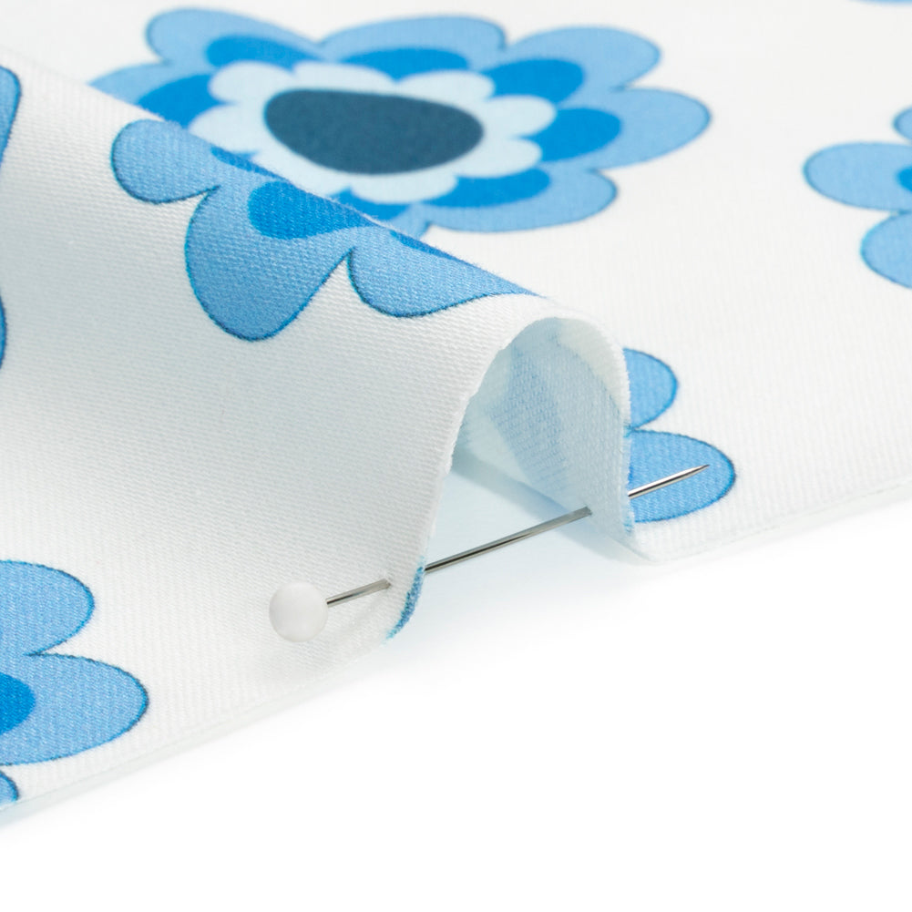 Mood Exclusive Fun with Flowers Stretch Cotton Sateen - Joann Fabrics