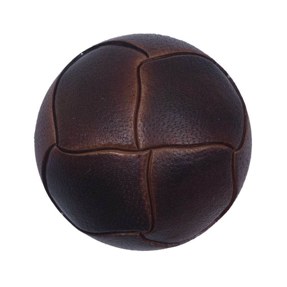 Brown Etched Plastic Shank-Back Button - 50L/32mm - Joann Fabrics