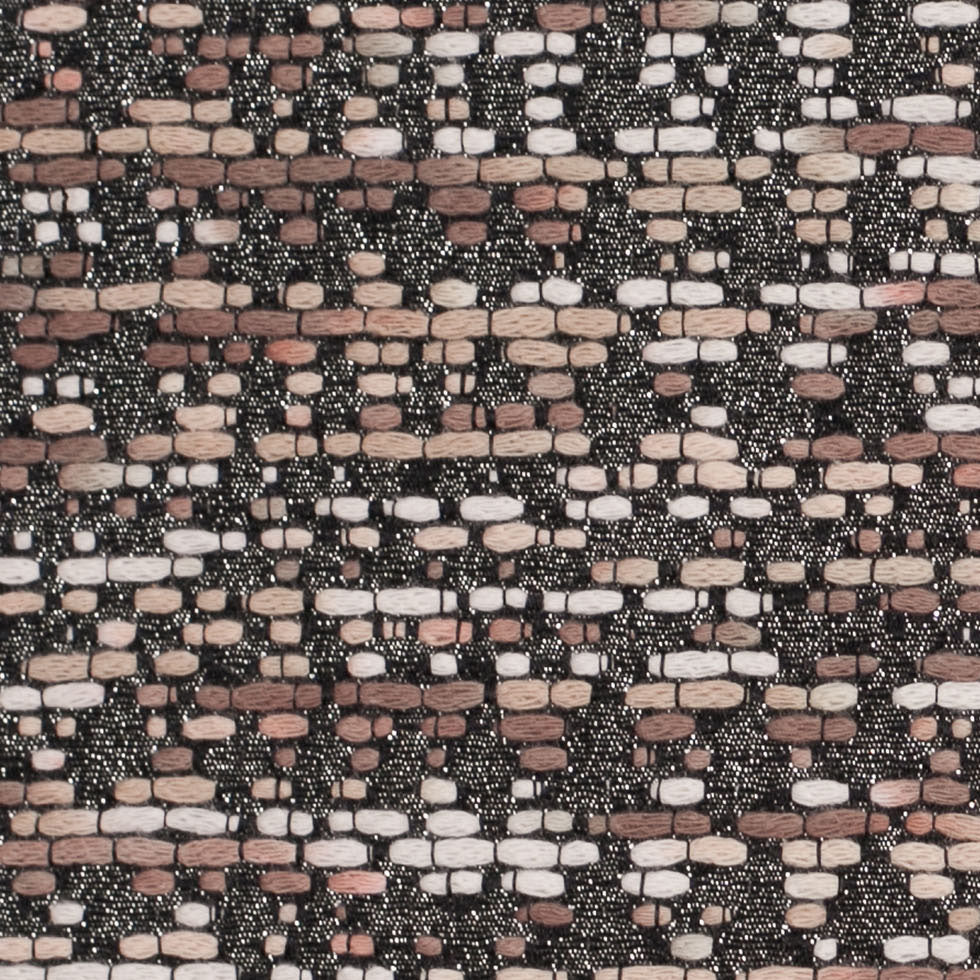 Metallic Black/Brown/White Abstract Novelty Woven - Joann Fabrics