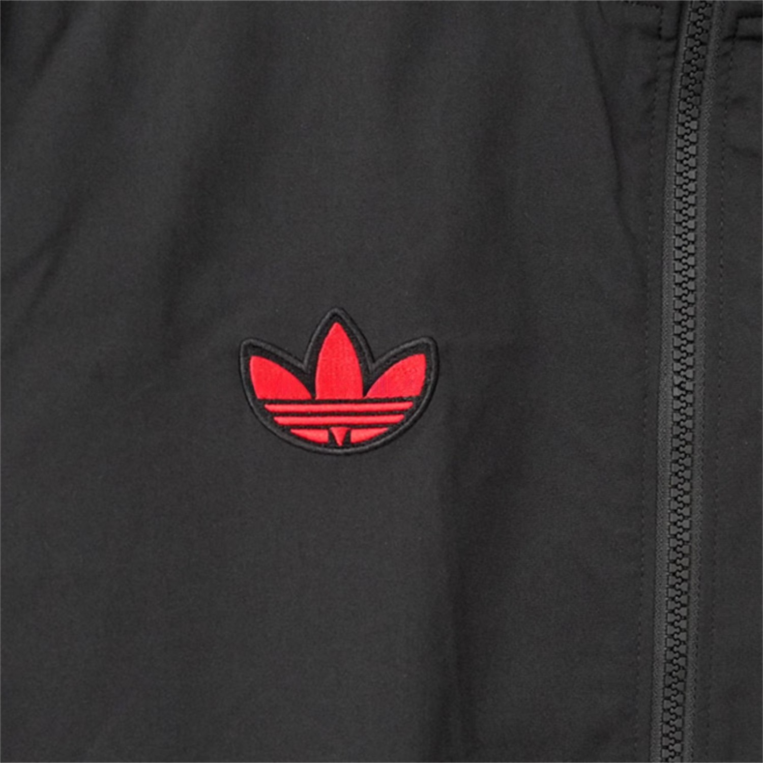 Retro Manchester United 24-25 Windbreaker Jacket - Black Red Sripe - UnitedFutballJersey