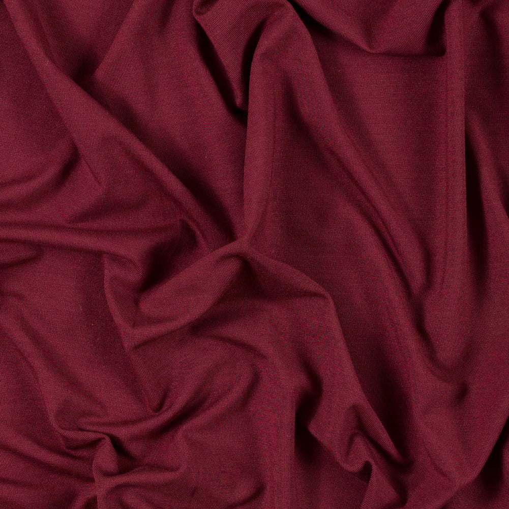 Stretch Bamboo Jersey - Wine - Willow Collection - Joann Fabrics