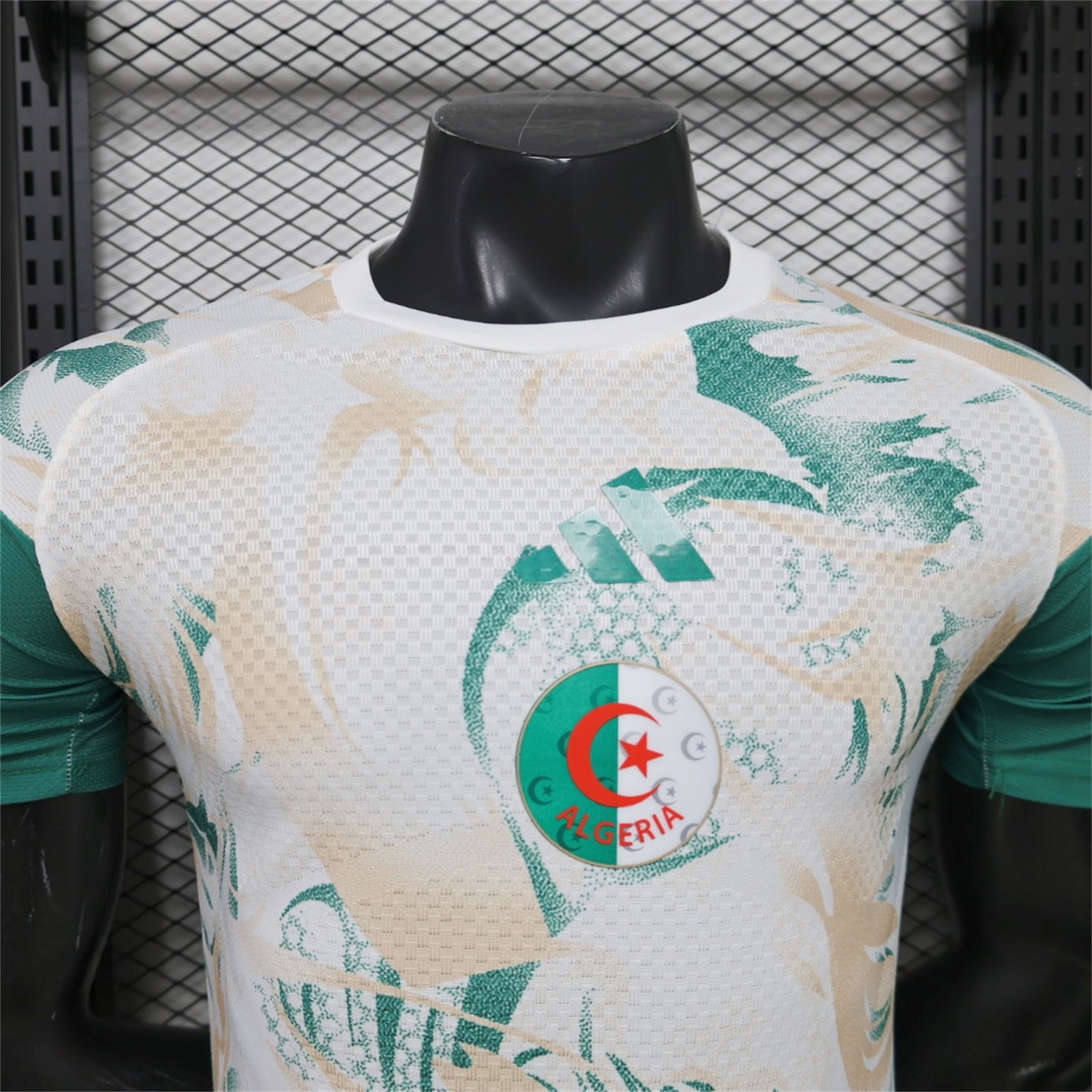 Algeria 2026 Dark Green White Special Jersey - Player Version - UnitedFutballJersey