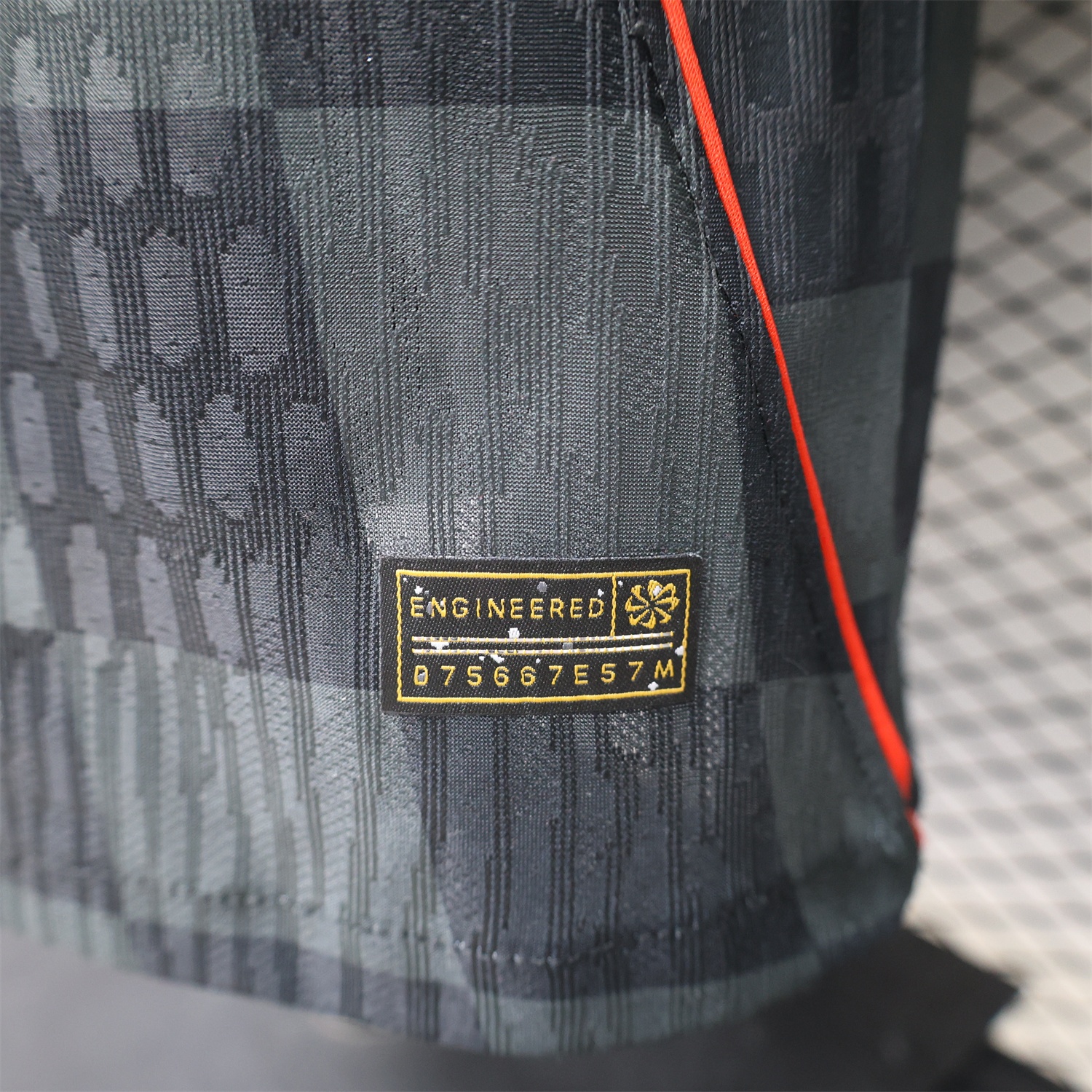 Croatia 2026 Dark Gray Checkered Pattern Checkerboard Special Edition Jersey - Player Version - UnitedFutballJersey