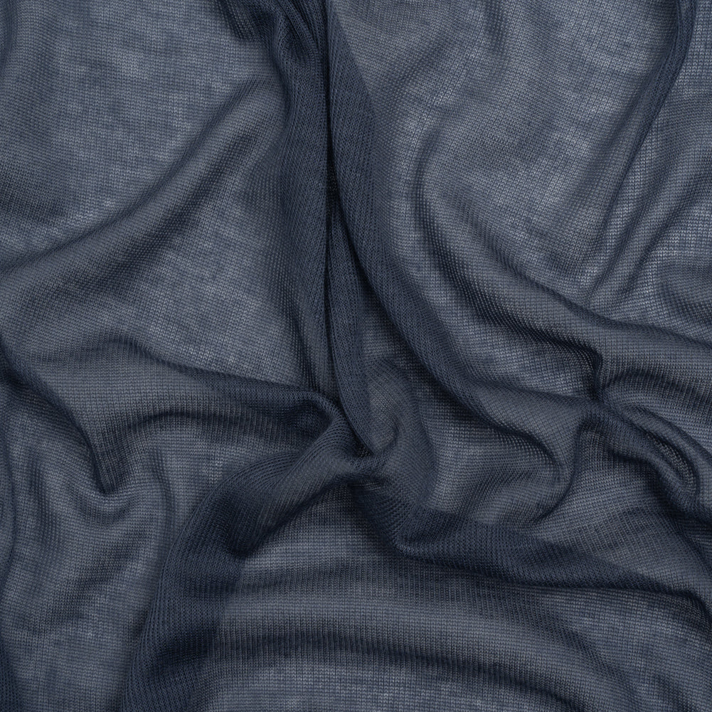 Lightweight Polyester Interlock Knit - Iris Blue - Designer Deadstock - Joann Fabrics