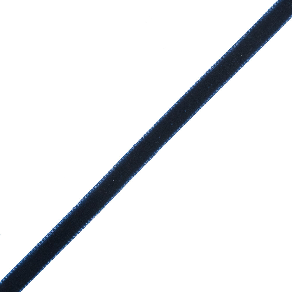 Single Faced Velvet Ribbon Made in Italy - 1/4
