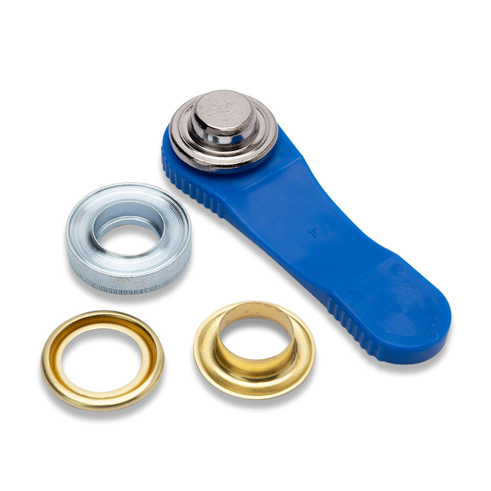 Prym Eyelets with Washers and Tools - Gold 14mm - 10pc - Joann Fabrics