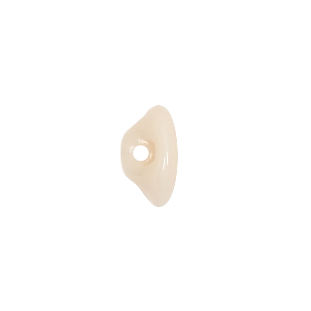European Beige Half Domed Self Back Glass Button - 20L/12.5mm - Joann Fabrics