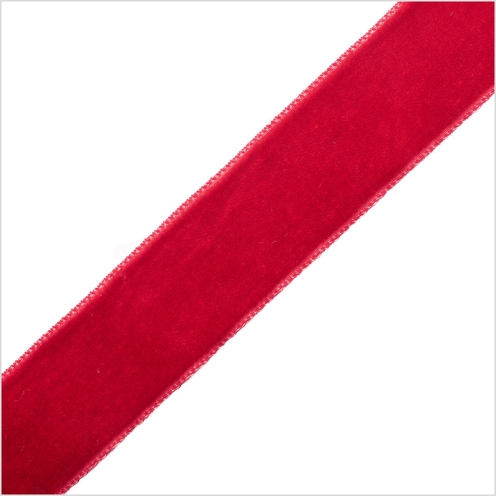 Single Faced Velvet Ribbon Made in Italy - 7/8