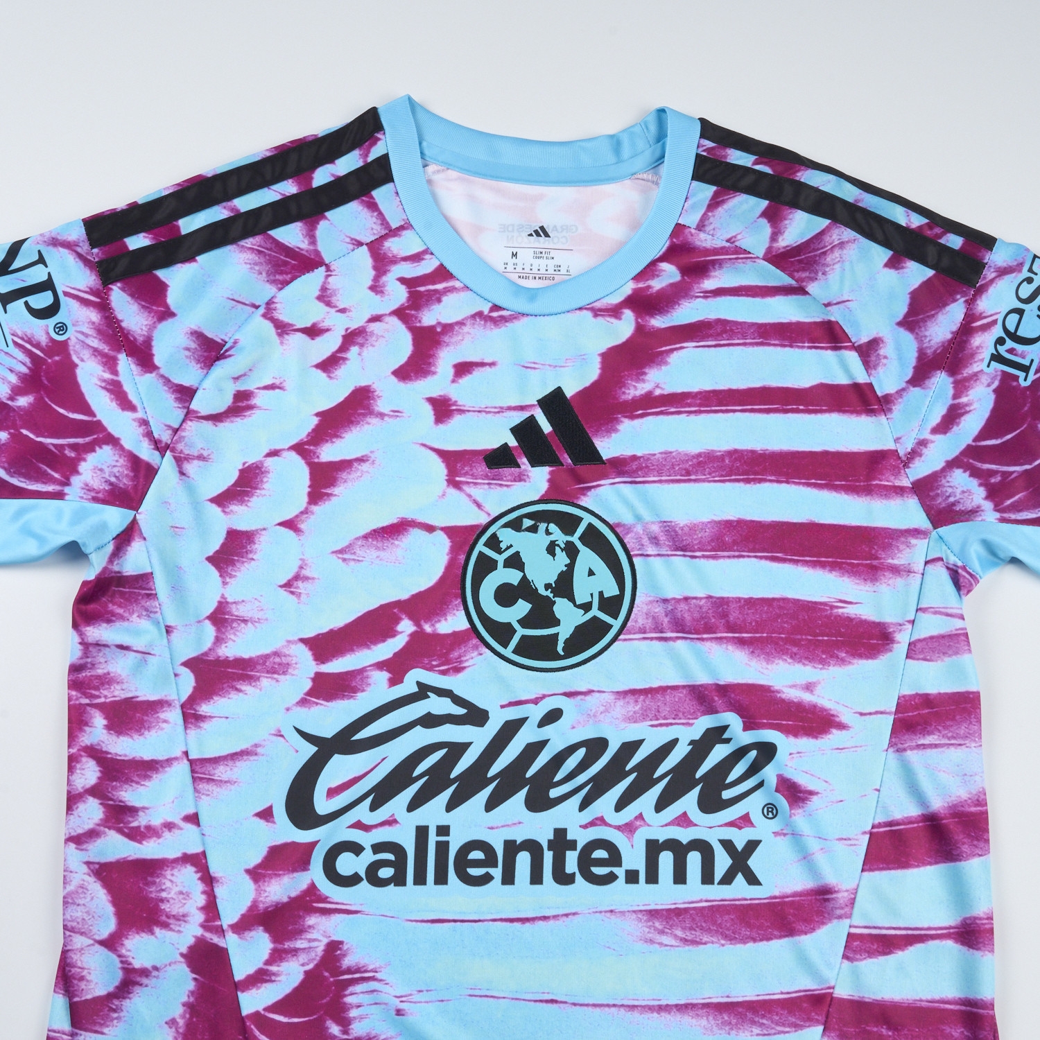 America 26-27 Pink And Blue Goalkeeper Jersey - Fans Version - UnitedFutballJersey