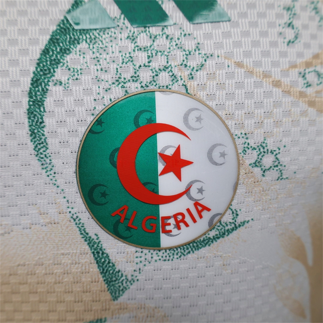 Algeria 2026 Dark Green White Special Jersey - Player Version - UnitedFutballJersey