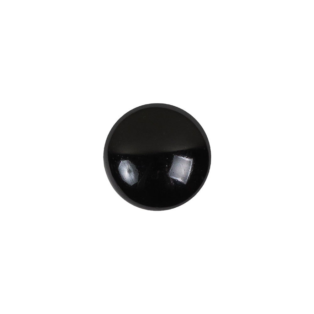 European Black Self Back Glass Button - 20L/12.5mm - Joann Fabrics