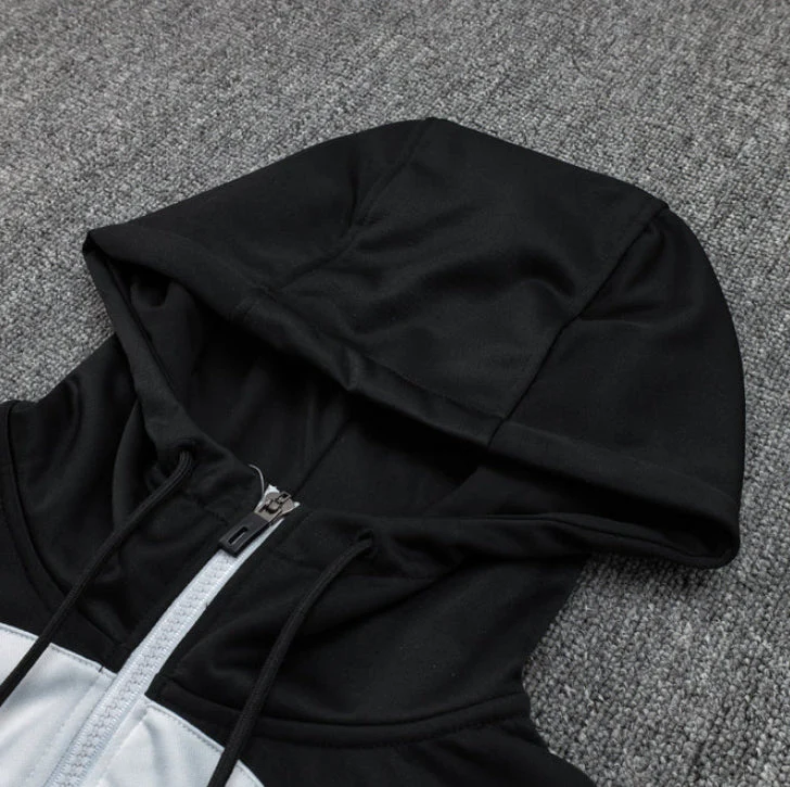 Barcelona White and Black Tracksuit