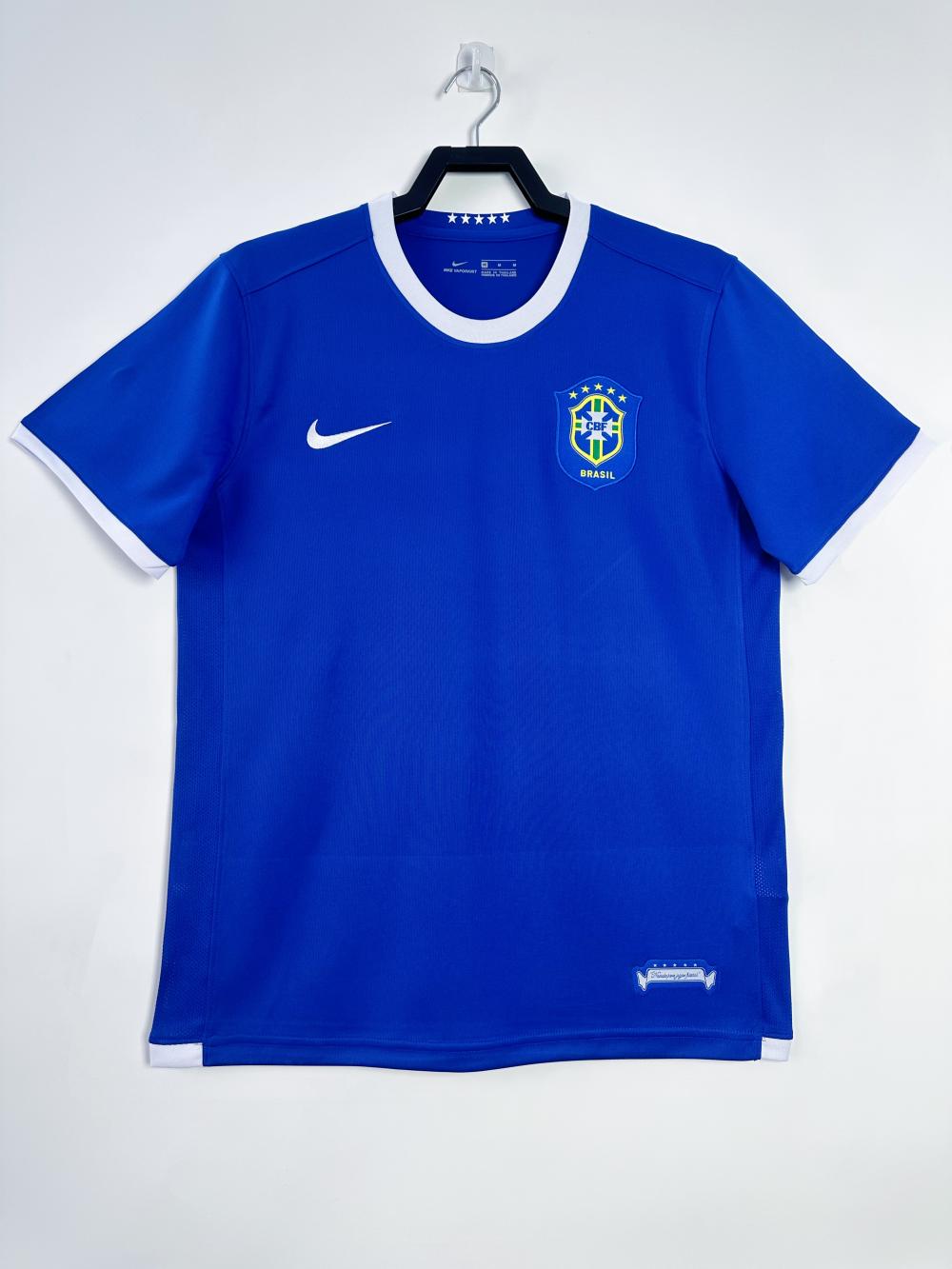 2006 Retro Brazil Away Soccer Jersey 1:1 Thai Quality