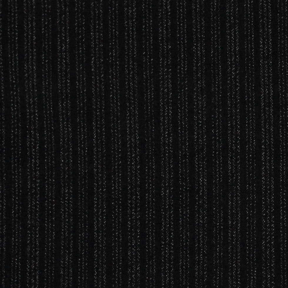 Theory Italian Black Striped Stretch Virgin Wool Woven - Joann Fabrics