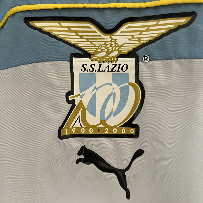 2024-2025 Lazio Reversible Windbreaker Blue-White Soccer Jersey 1:1 Thai Quality