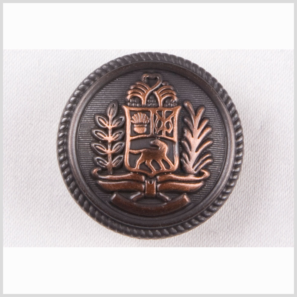 Copper and Brass Metal Blazer Button - 24L/15mm - Joann Fabrics