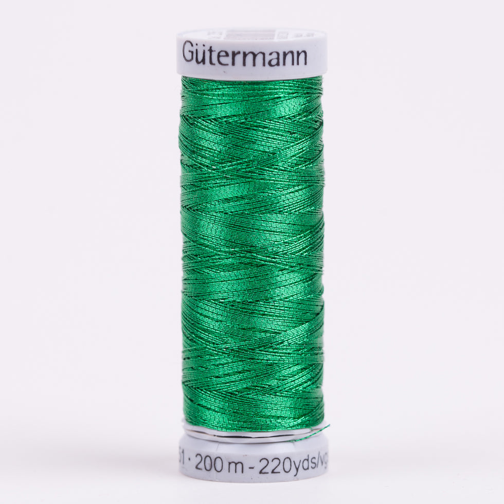 Gutermann Metallic Thread 200m - 235 Green - Joann Fabrics