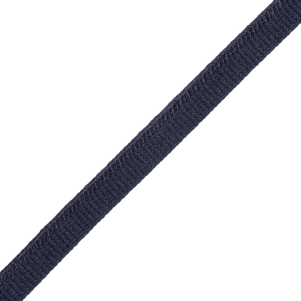 Evening Blue Braided Cord with Lip - 0.375
