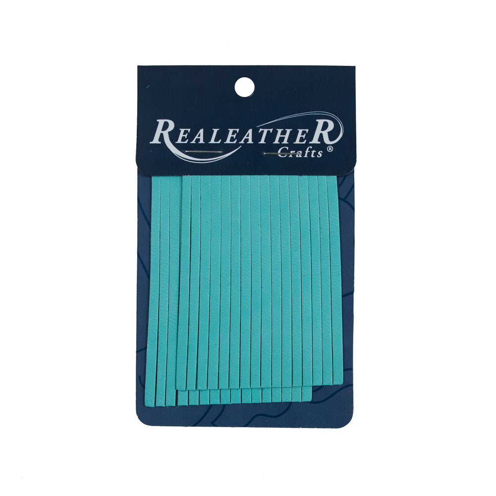 Realeather Turquoise Deerskin Fringe Trim - Joann Fabrics